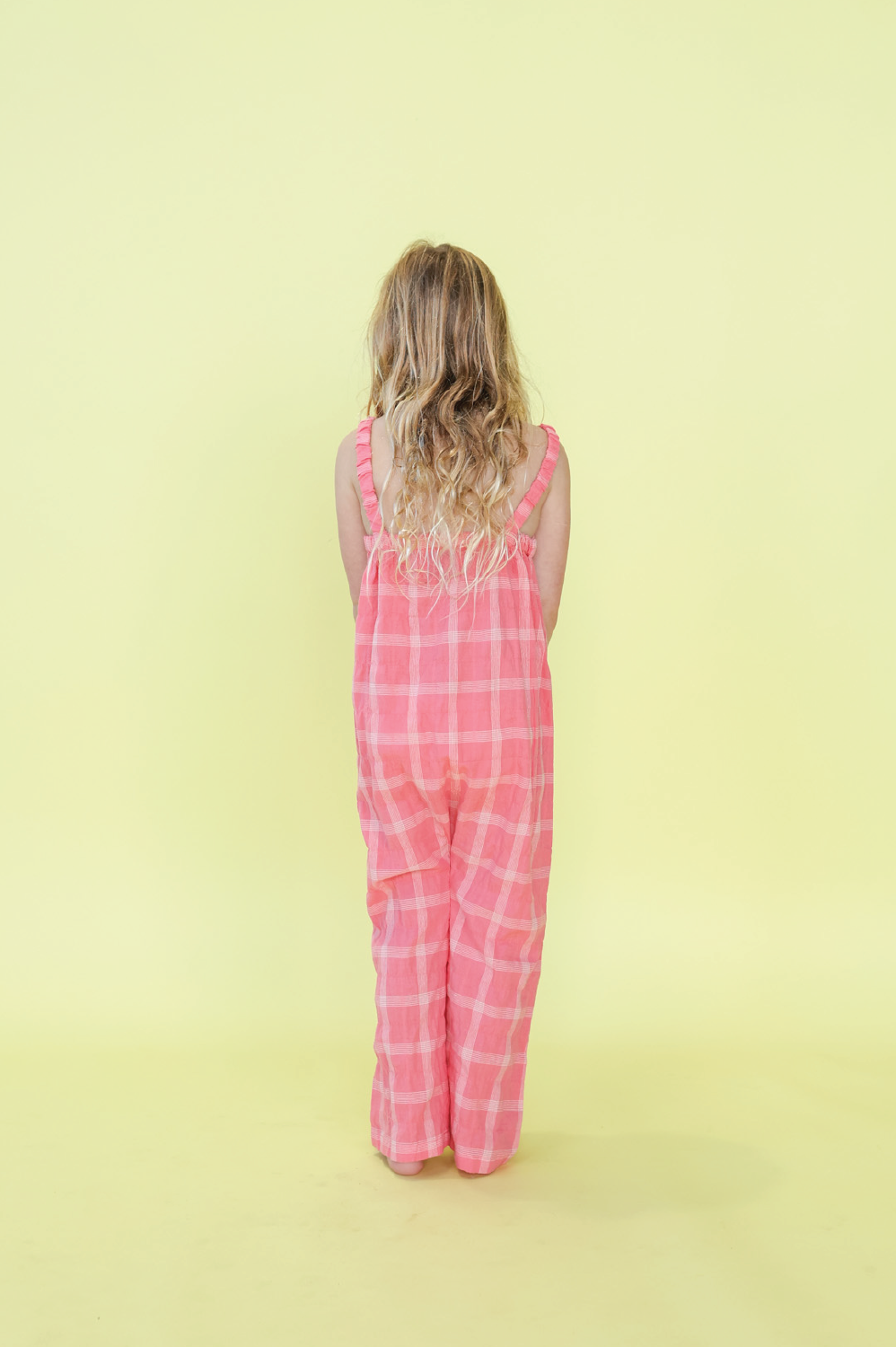 Grown Check Playsuit