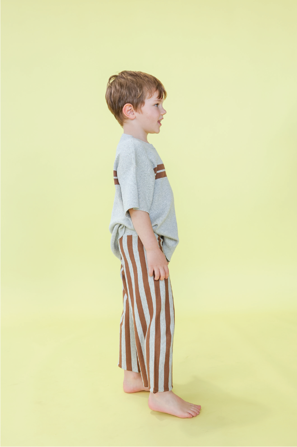 Grown Striped Knit Pant
