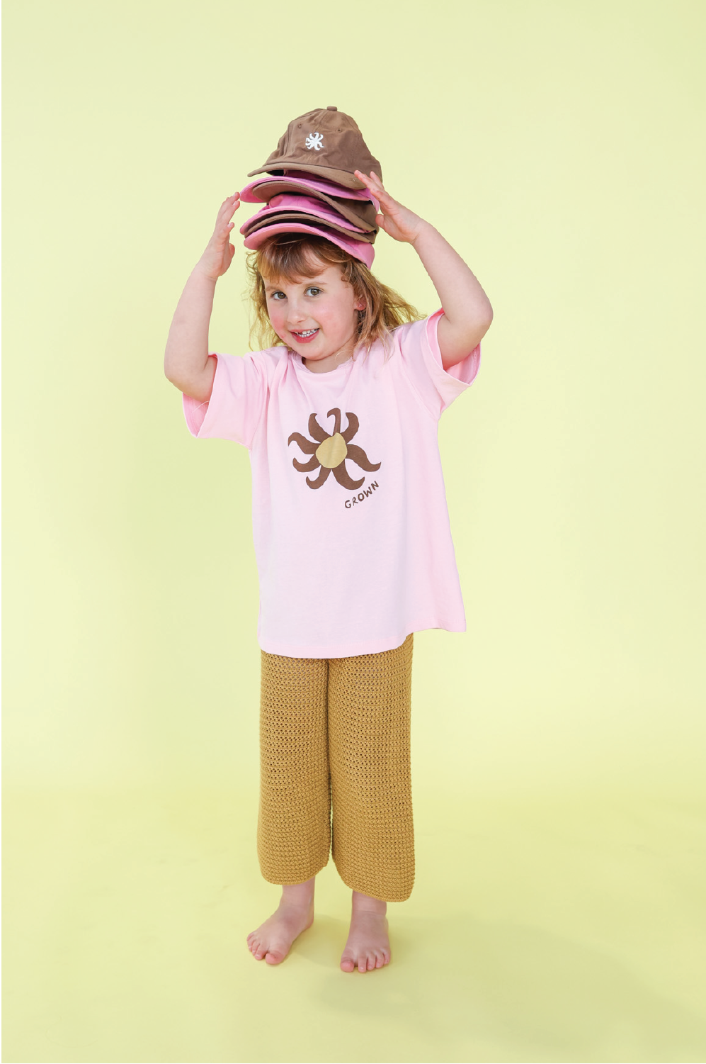 Grown Sunny Tee - Pinky