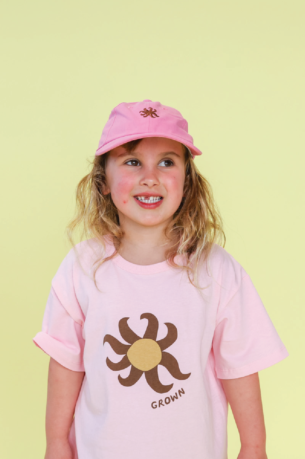 Grown Sunny Tee - Pinky