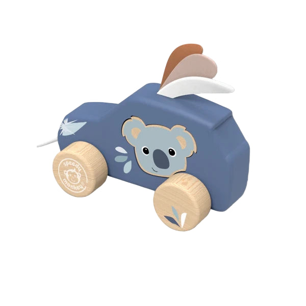 Speedy Monkey - Pull Along Car