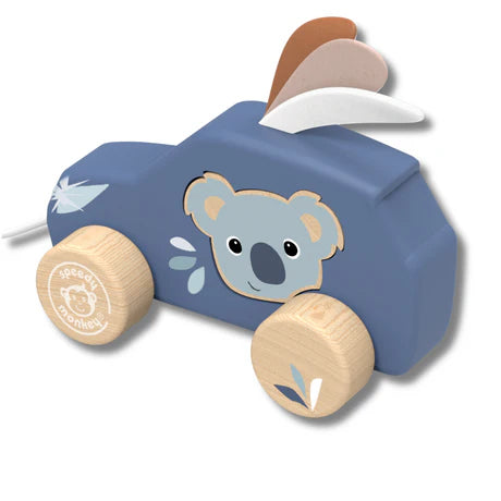Speedy Monkey - Pull Along Car