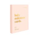 Baby Milestone Cards - Cream