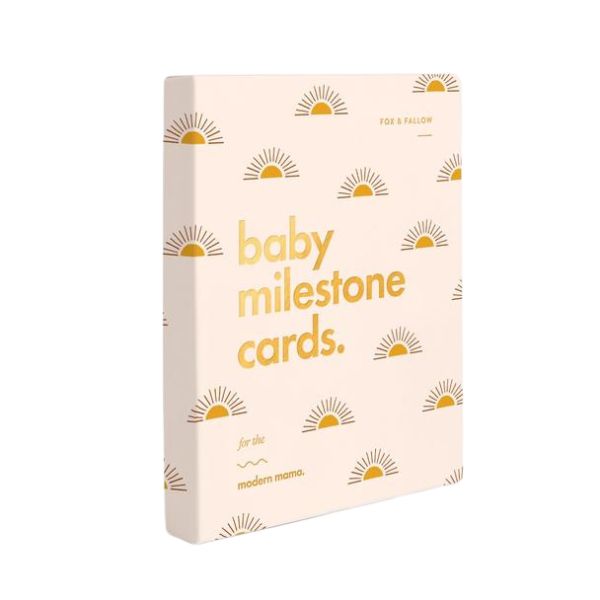Fox & Fallow Baby Milestone Cards - Boho