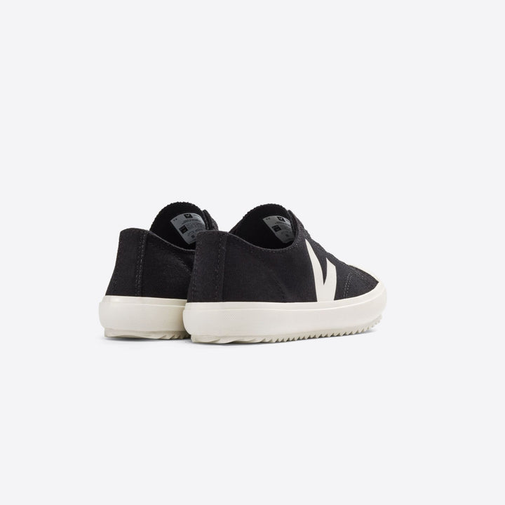 Veja Flip Elastic Laces Canvas - Black Pierre