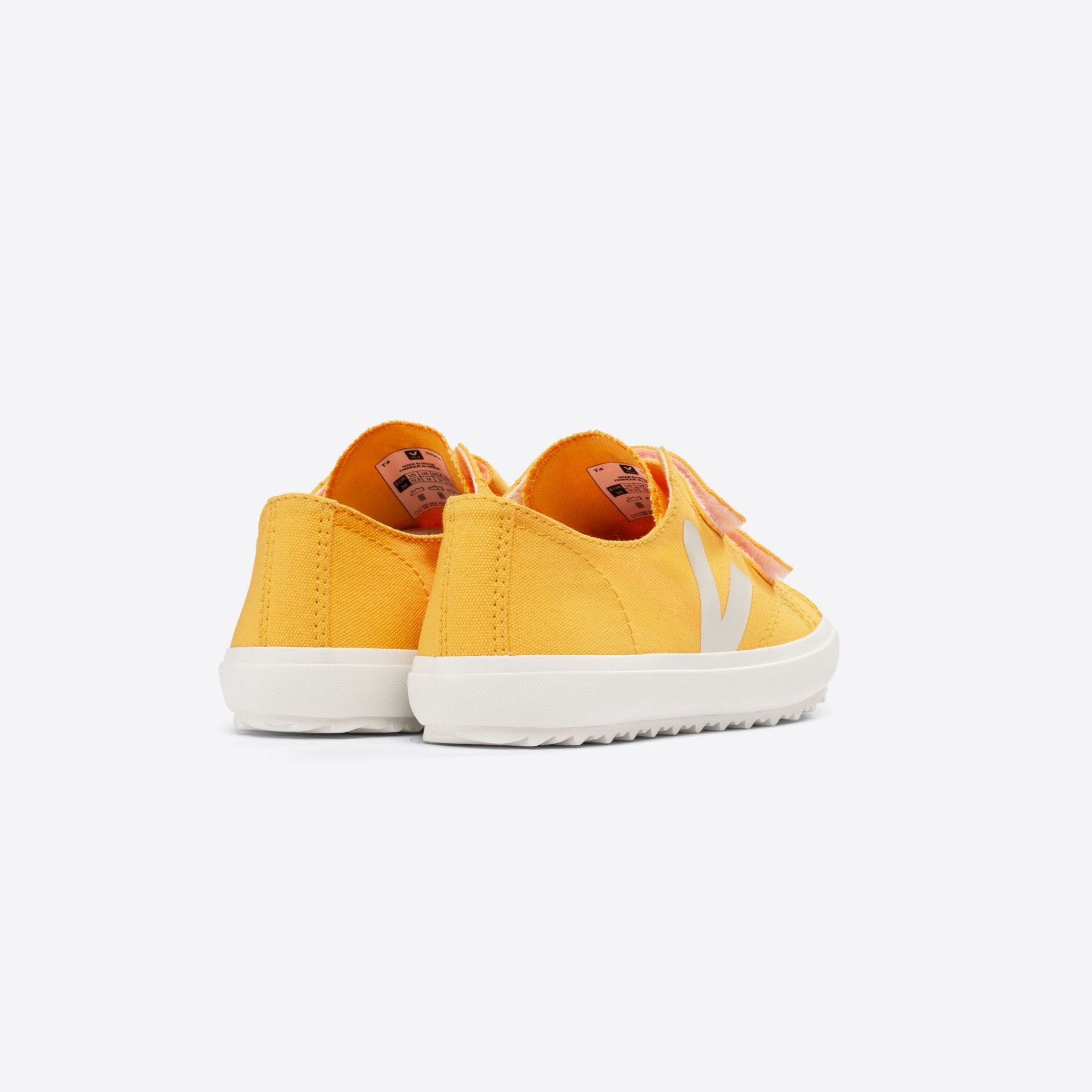 Veja Ollie Velcro Canvas in Oasis Pierre Daisy and Hen