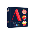Chunky Foil Board Book - Let's Learn ABC
