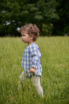 Meadow Bodysuit Gingham - Bluebelle Check