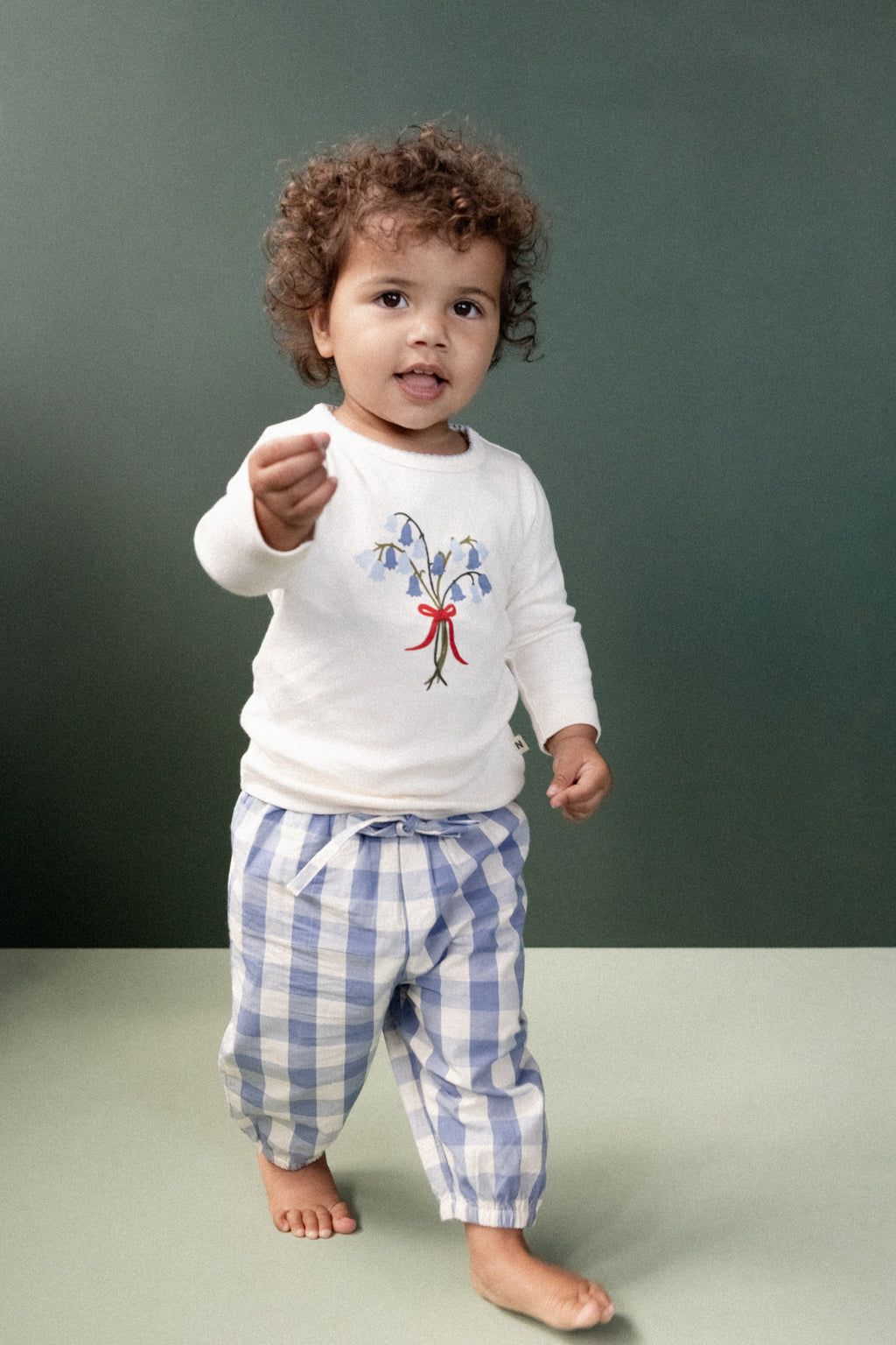 Sunny Pants - Bluebelle Check