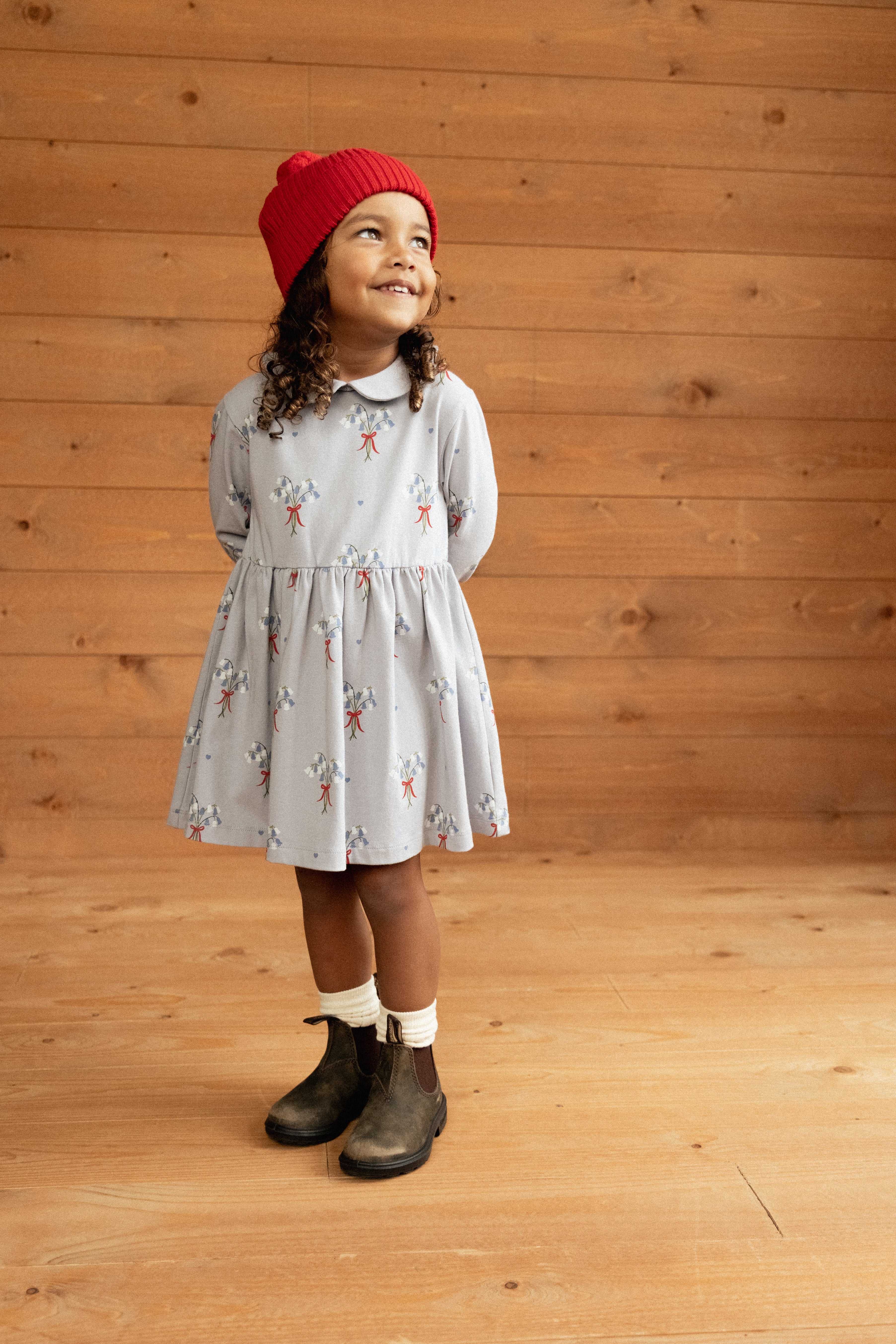 Agnes Dress - Bluebelle Print