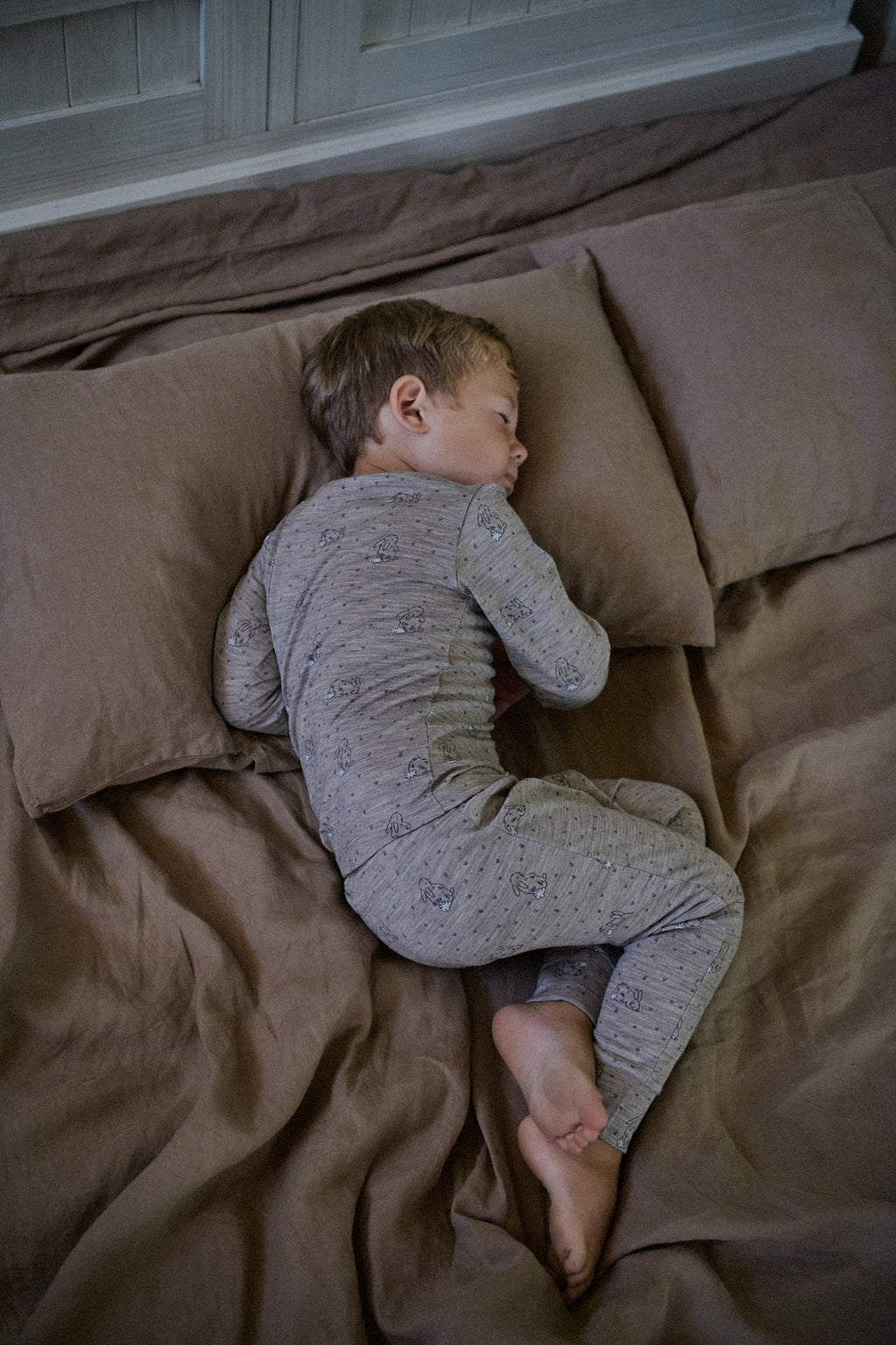 Merino Essentials 2Pc Pyjamas - Bramble Burrow Print Merino