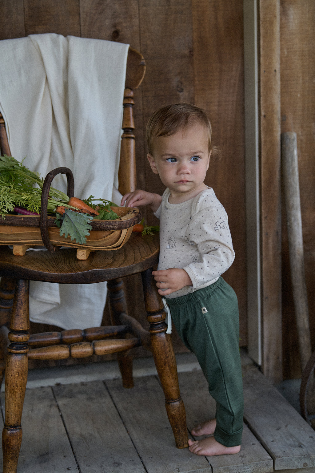 Long Sleeve Bodysuit - Bramble Burrow Print