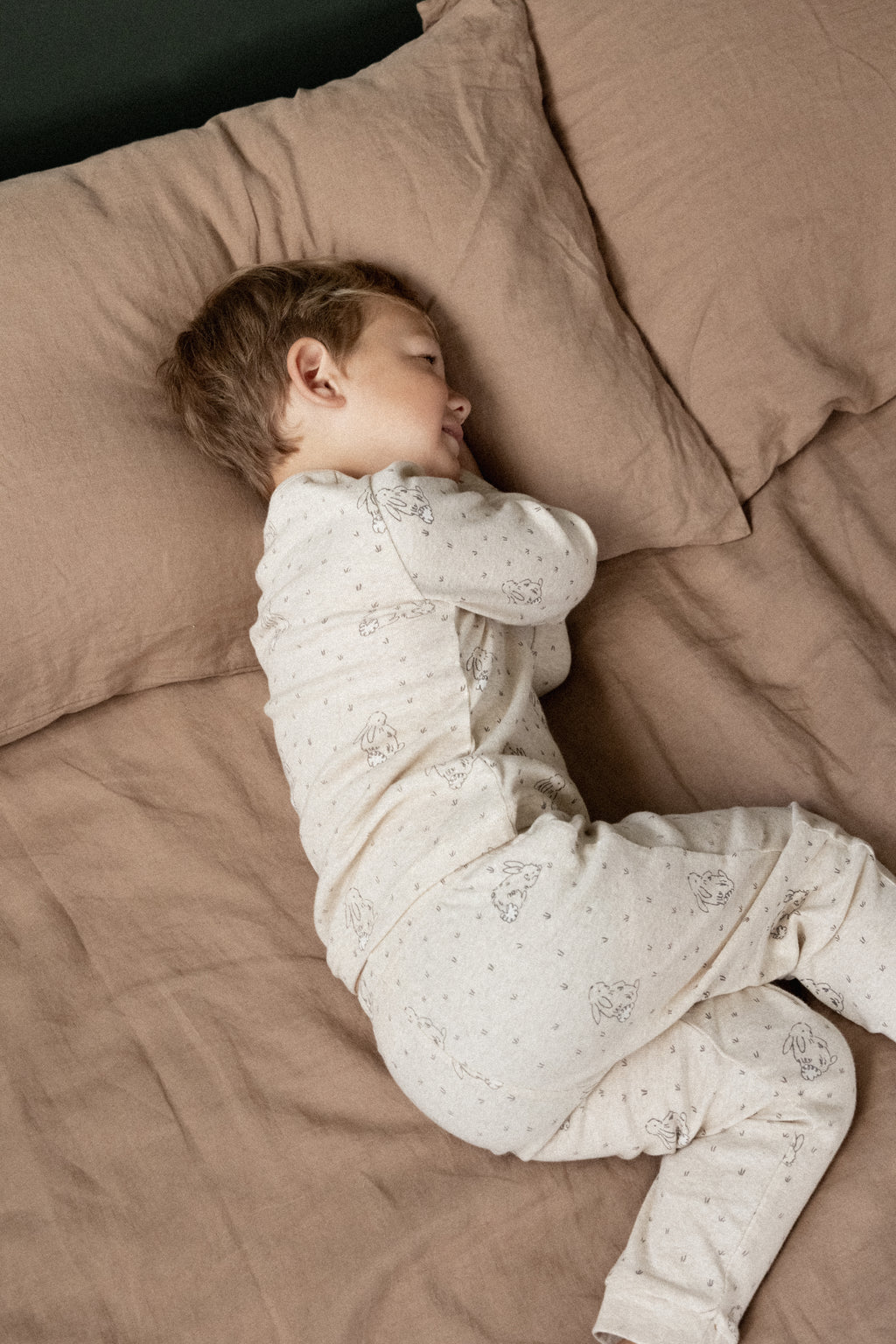 Long Sleeve Pyjamas - Bramble Burrow Sleep Print