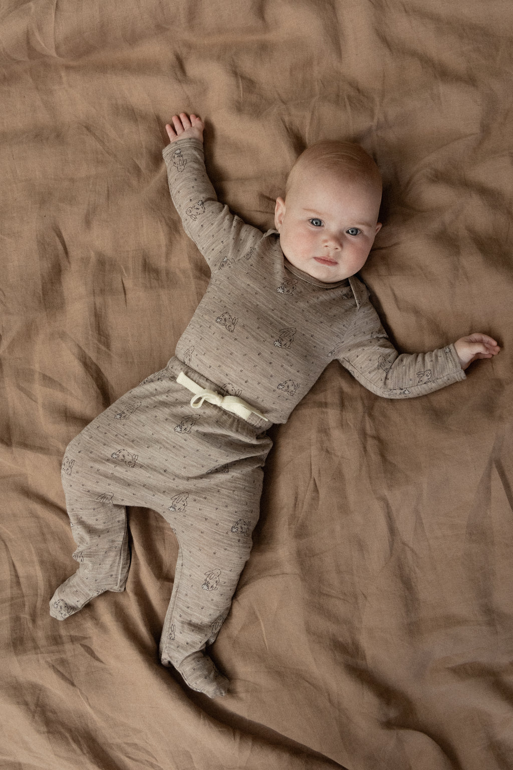 Merino Essentials 2Pc Pyjamas - Bramble Burrow Print Merino