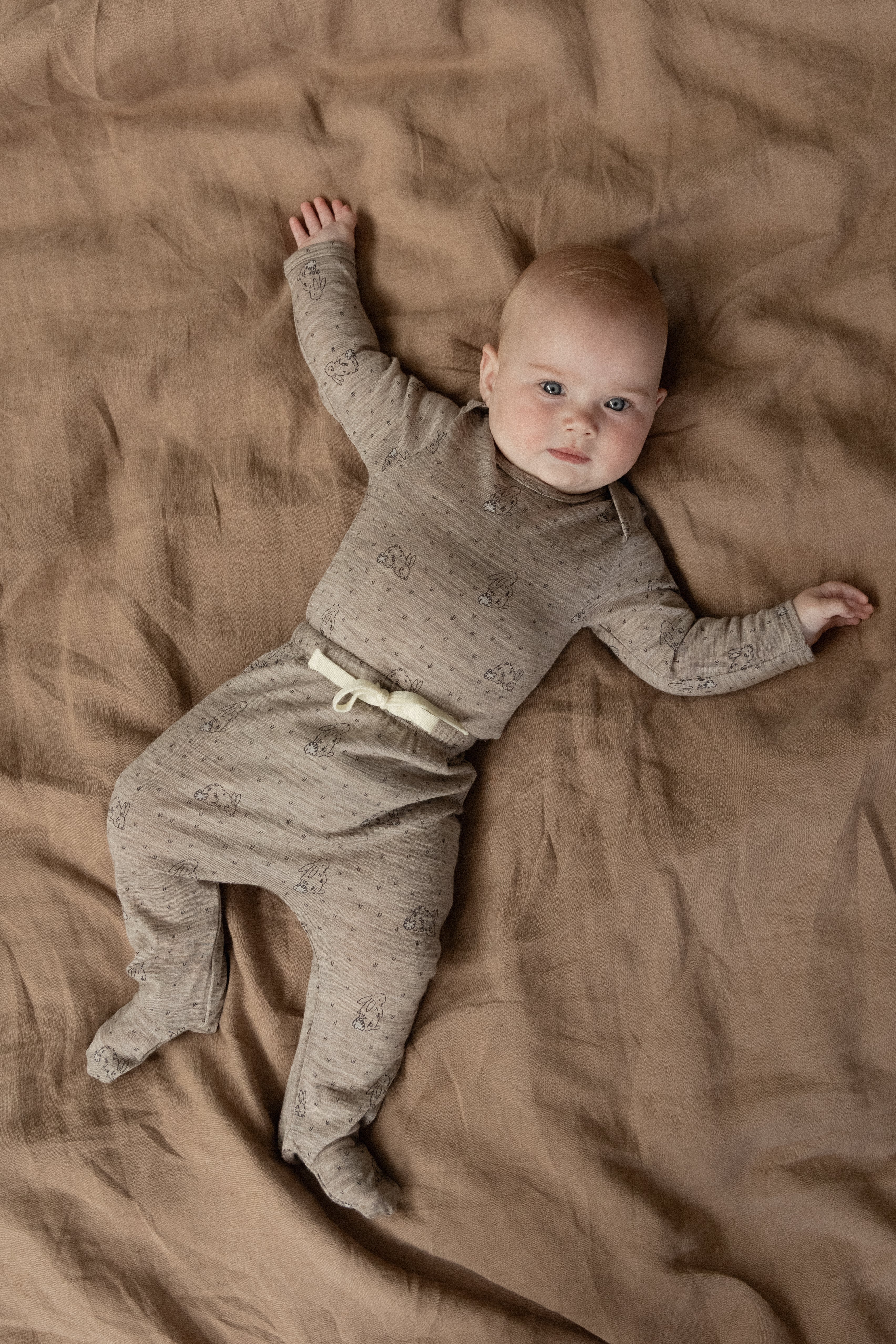 Merino Essentials 2Pc Pyjamas - Bramble Burrow Print Merino