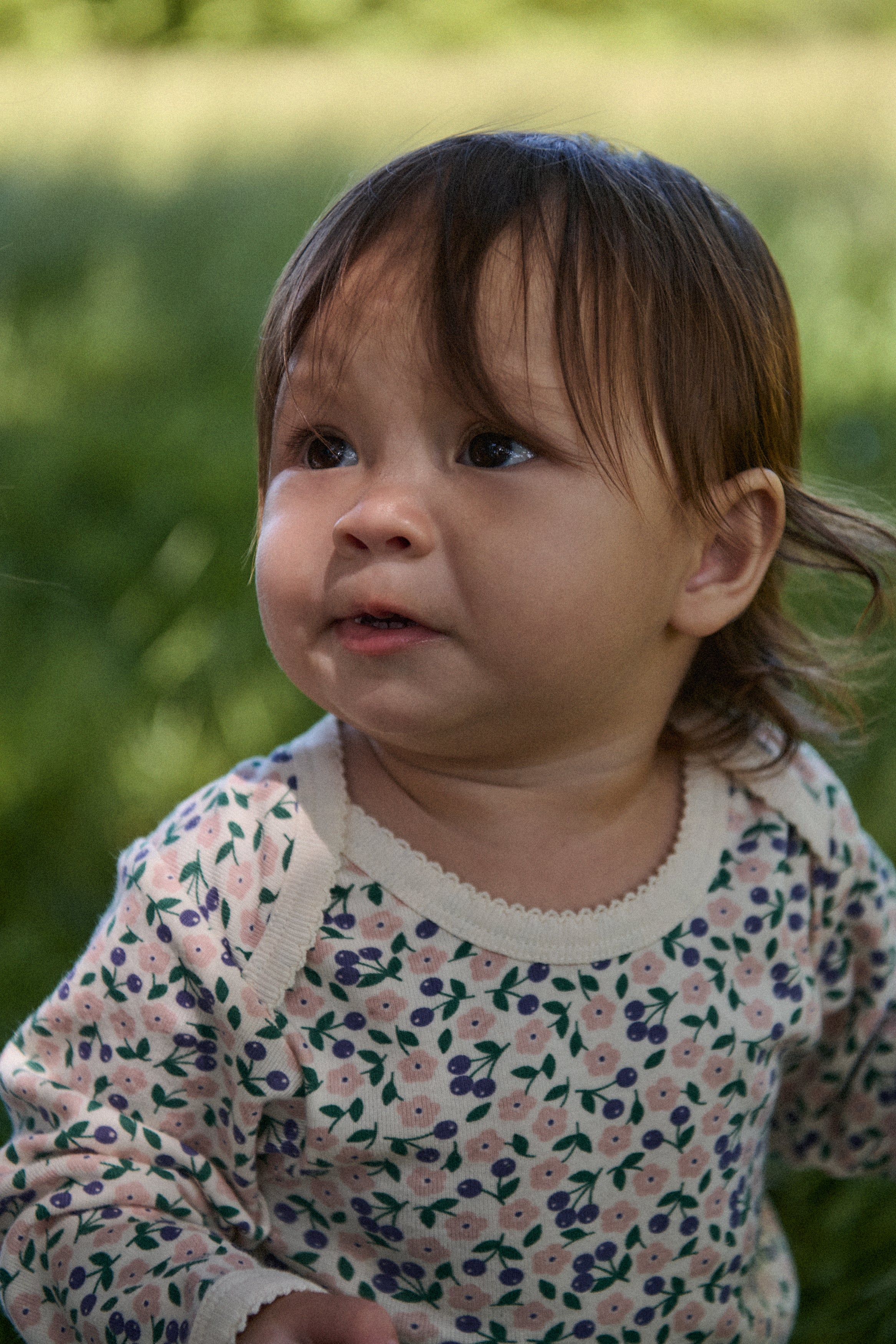 Long Sleeve Bodysuit - Briarwood Print