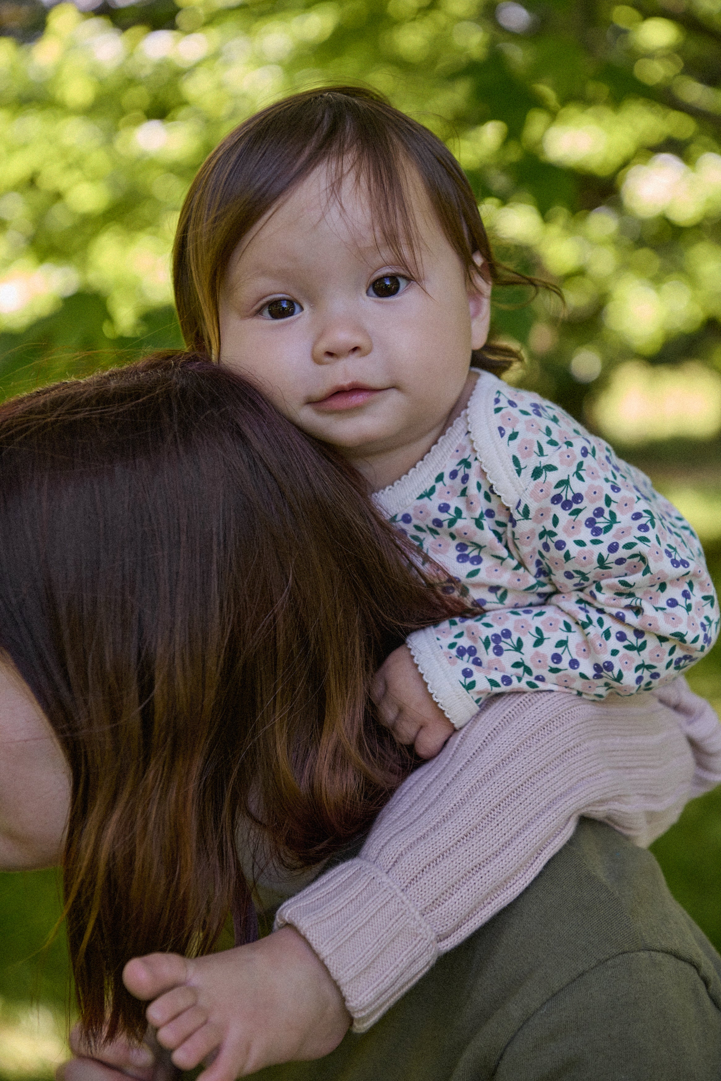 Long Sleeve Bodysuit - Briarwood Print