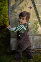 Teddy Overalls Pinecone