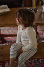 Long Sleeve Pyjamas - Franklin Print