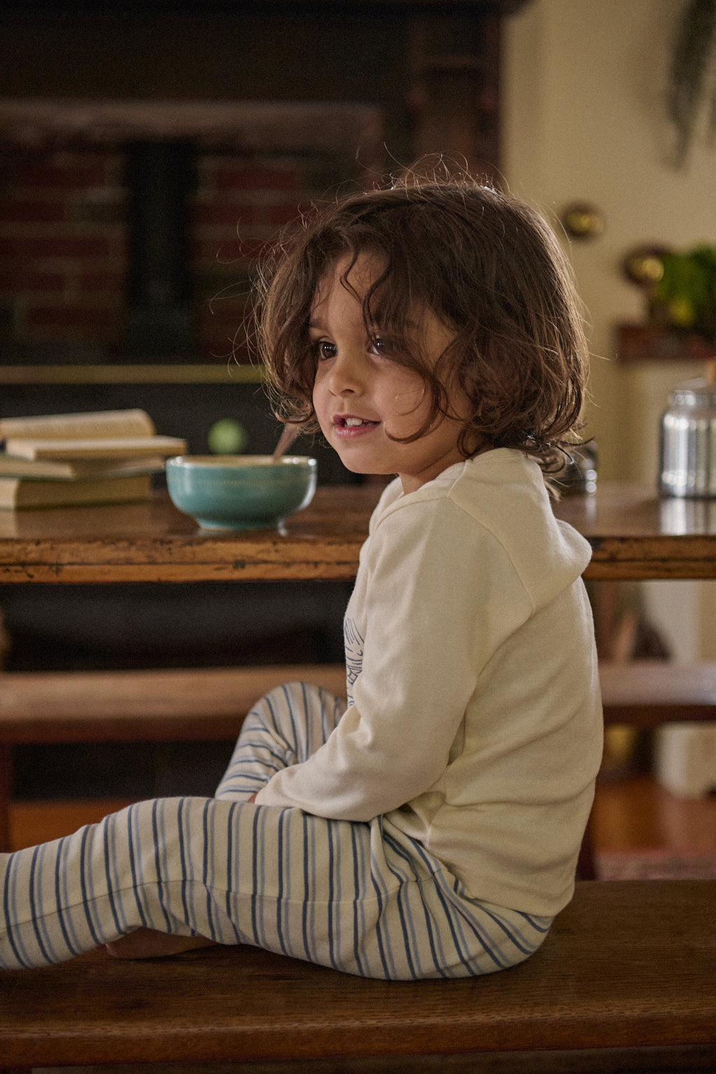 Long Sleeve Pyjamas - Franklin Print