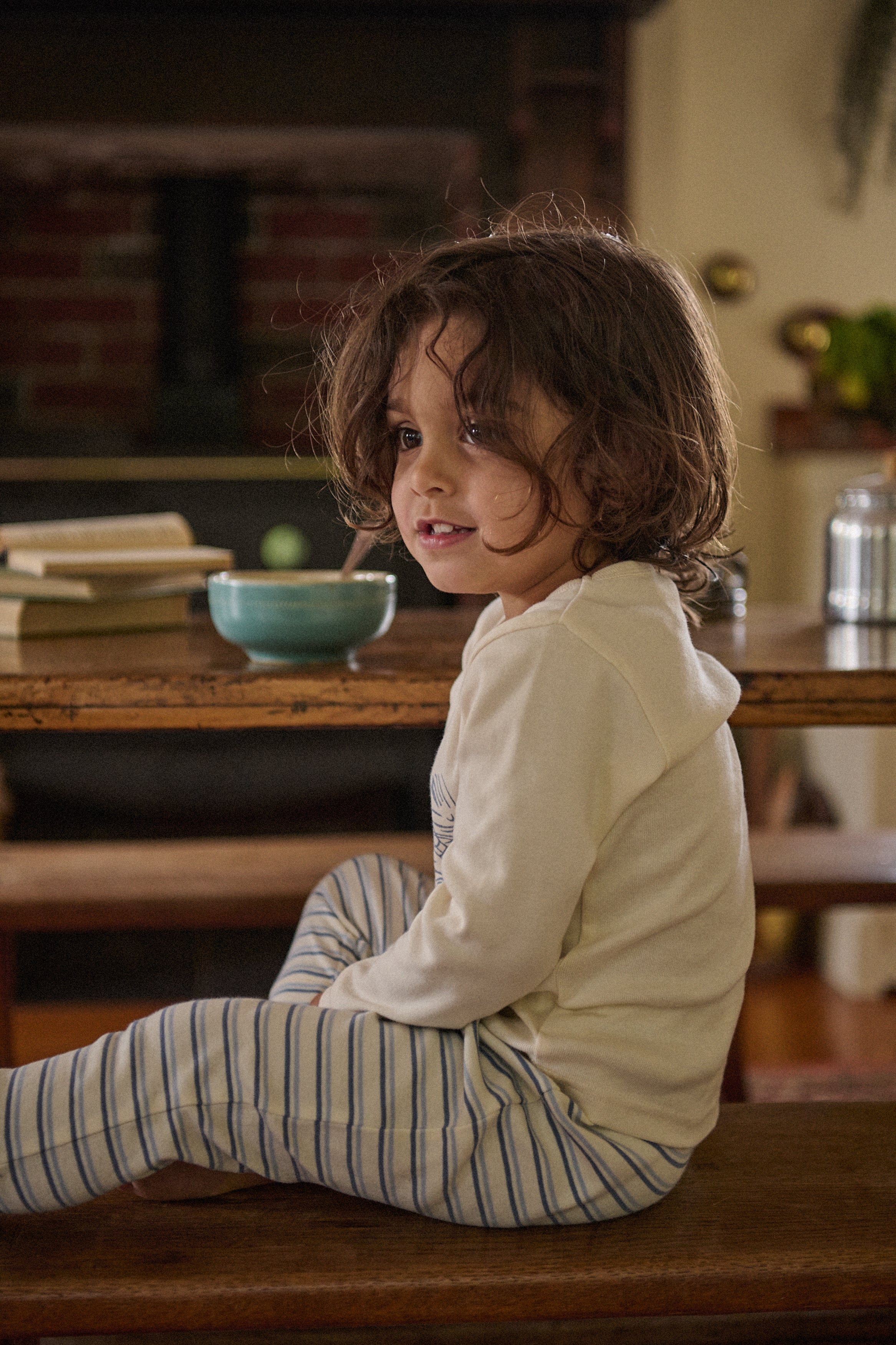 Long Sleeve Pyjamas - Franklin Print