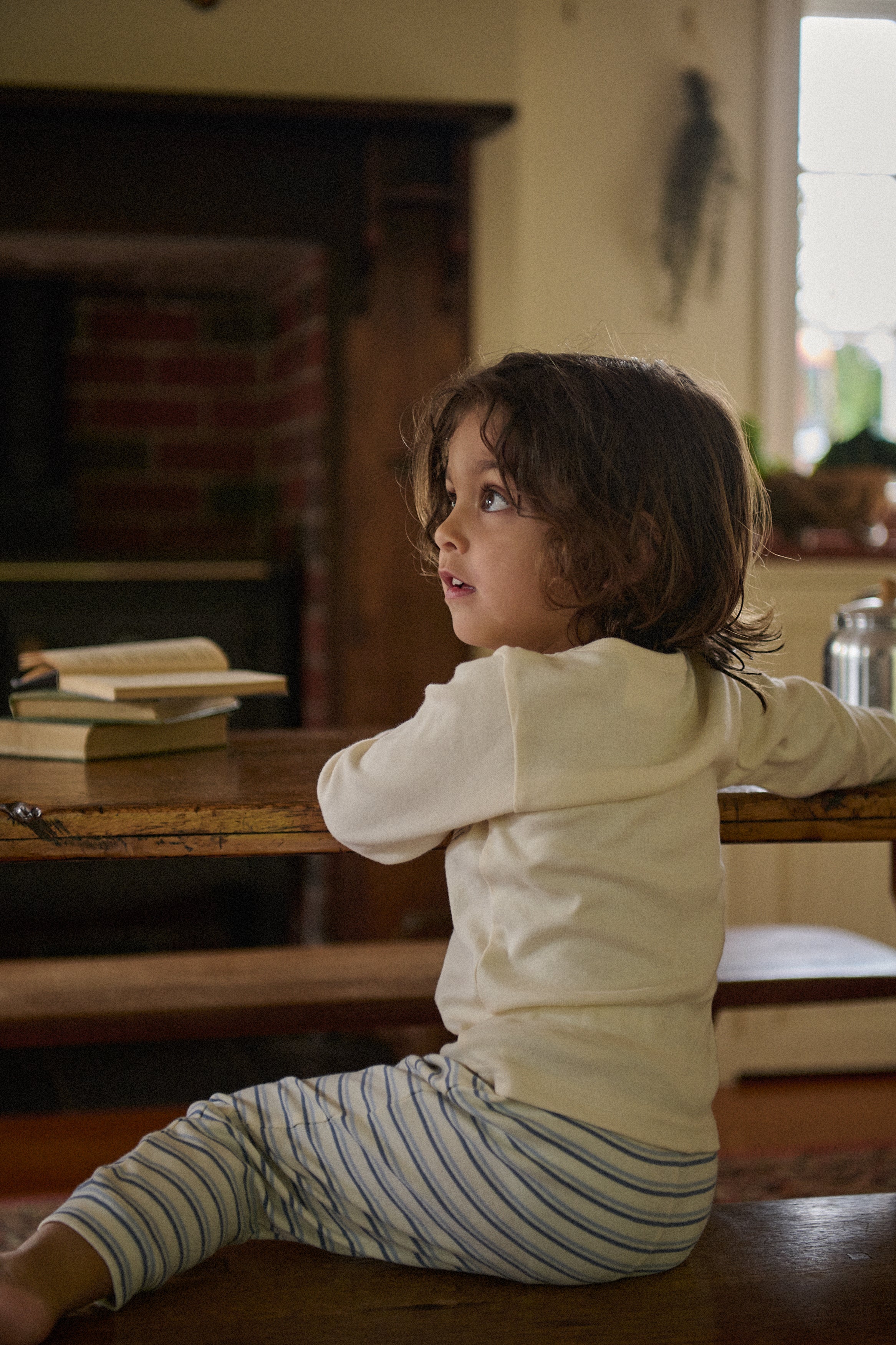 Long Sleeve Pyjamas - Franklin Print