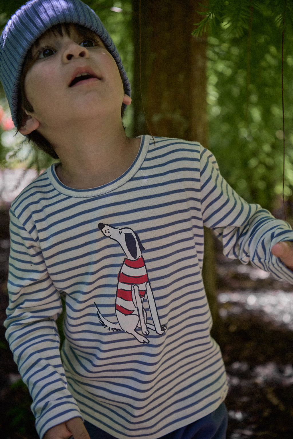 Long Sleeve River Tee - Best Friend Stripe