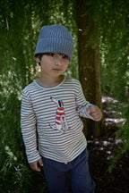 Long Sleeve River Tee - Best Friend Stripe