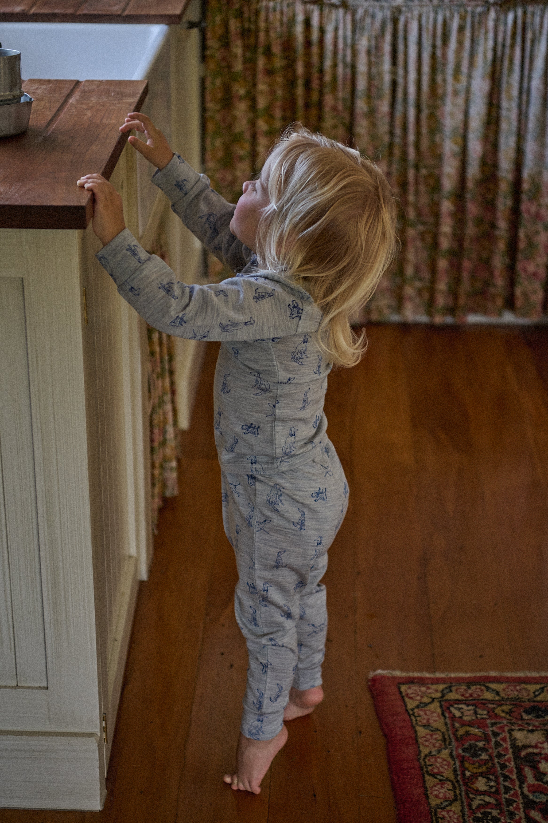 Merino Essentials 2Pc Pyjamas - Best Friend Print Merino