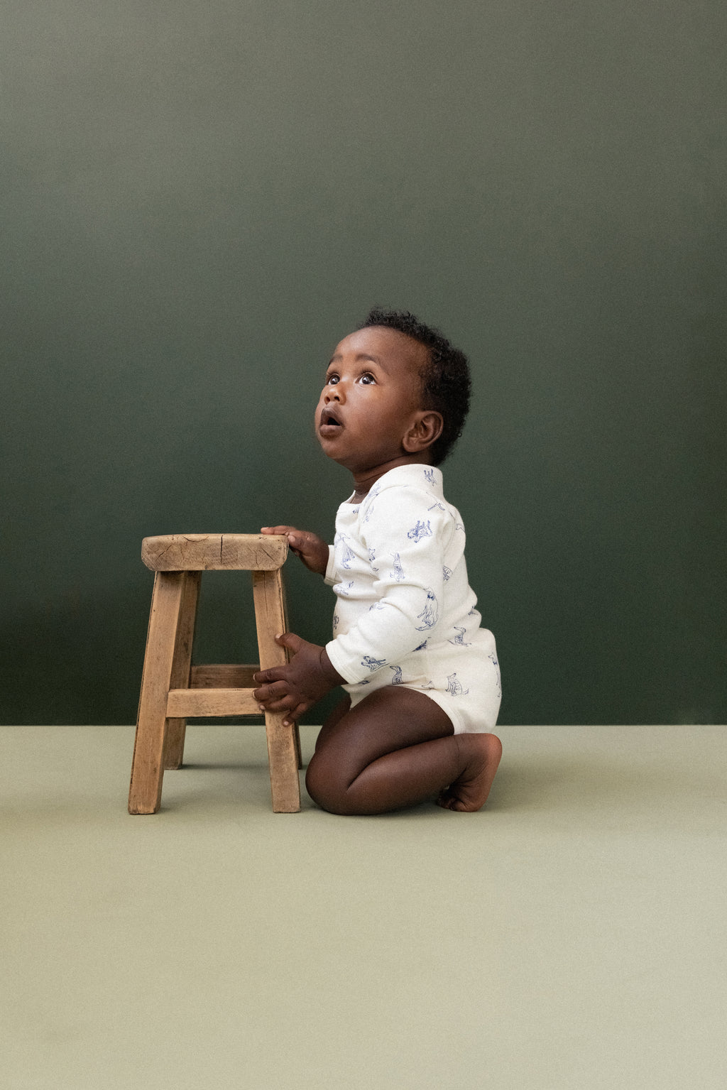 Long Sleeve Bodysuit - Best Friend Print