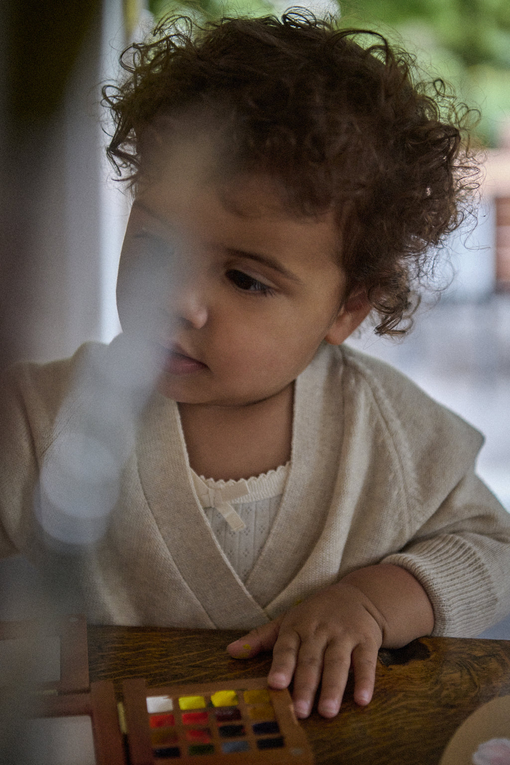 Cecil Pant - Oatmeal Marl