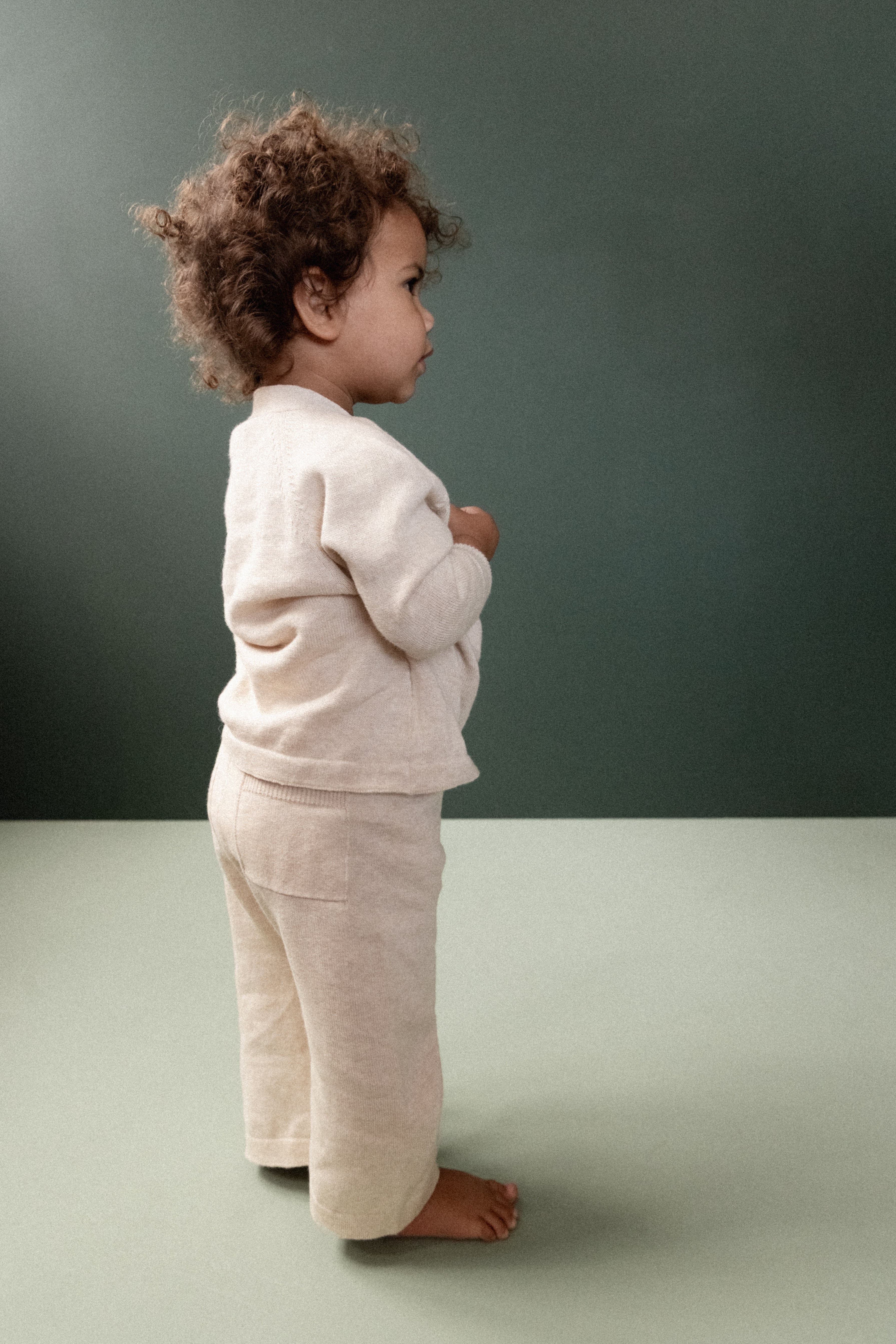 Cecil Pant - Oatmeal Marl