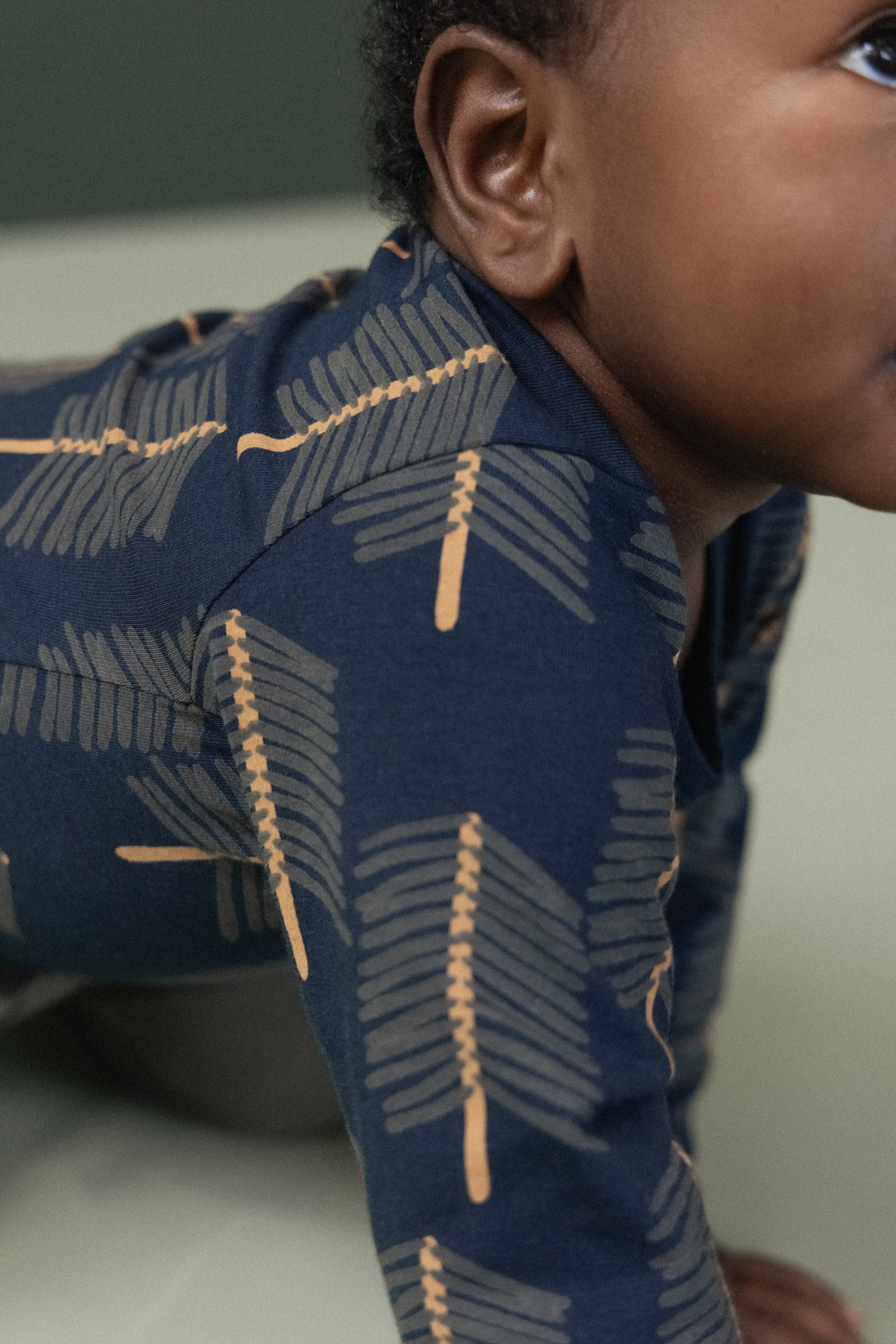 Long Sleeve Bodysuit - Bramblewood Print