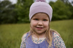 Alpine Pom Pom Beanie Lilac