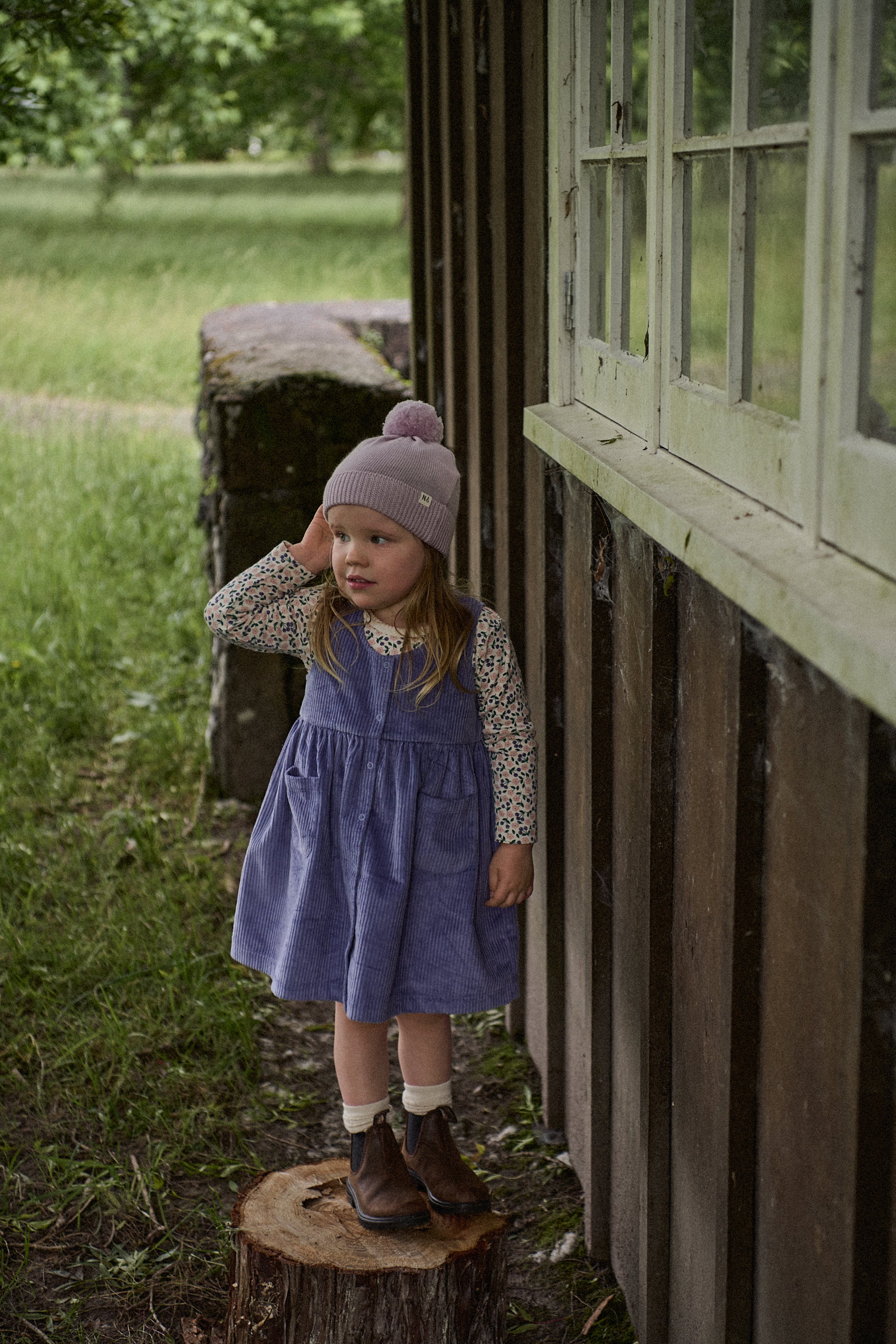 Amelia Pinafore Heron