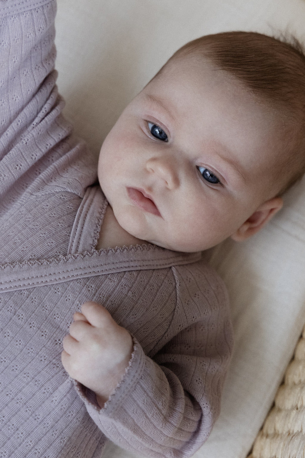 Longsleeve Bodysuit Pointelle Lilac