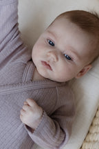 Longsleeve Bodysuit Pointelle Lilac