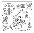 Happy Days - Scooty Cuties Cosy Colouring Kit