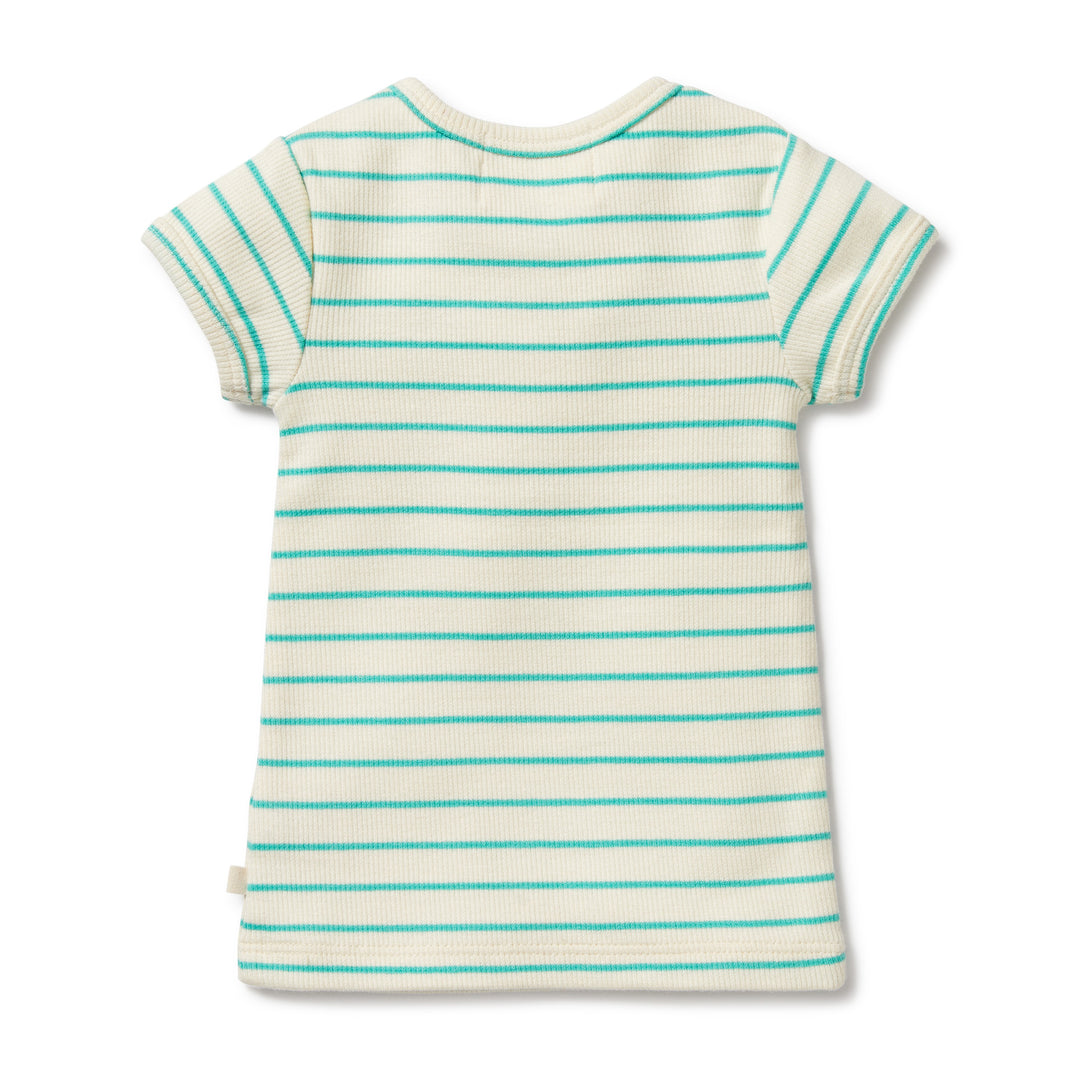 Wilson and Frenchy Petit Green Organic Henley Tee