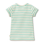 Wilson and Frenchy Petit Green Organic Henley Tee
