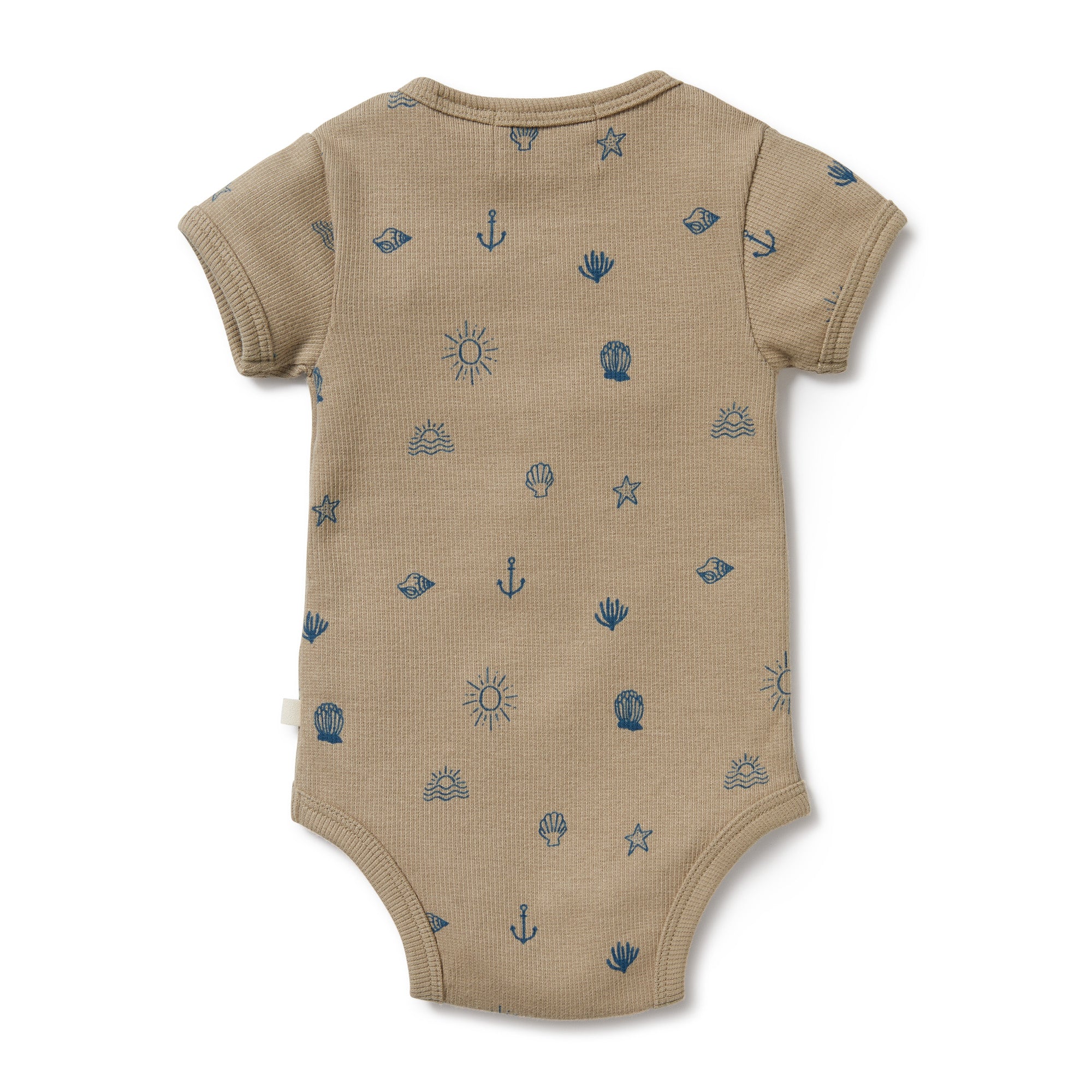 Summer Days Organic Henley Bodysuit
