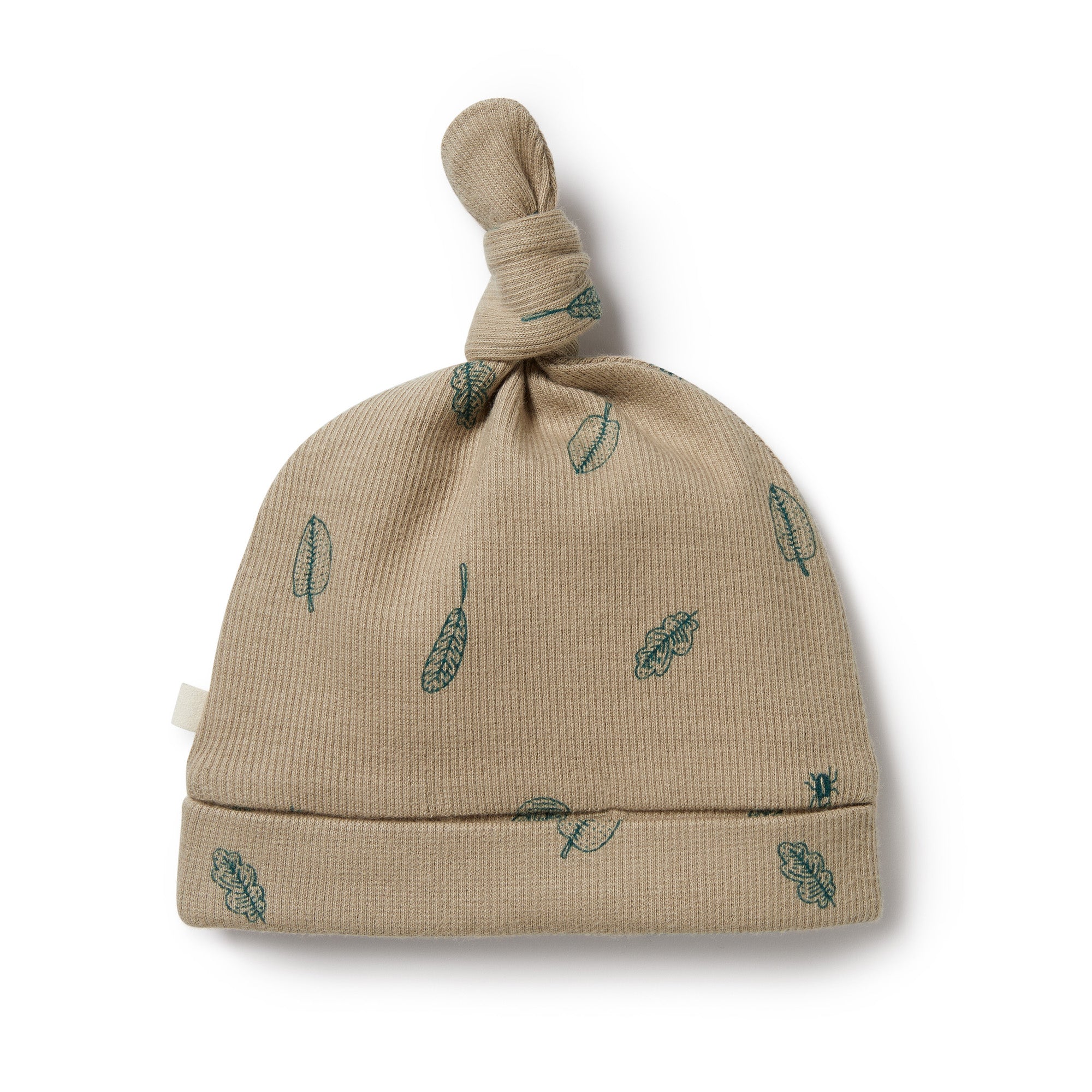 Wilson and Frenchy Jungle Leaf Organic Knot Hat