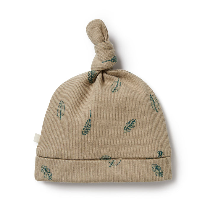 Wilson and Frenchy Jungle Leaf Organic Knot Hat