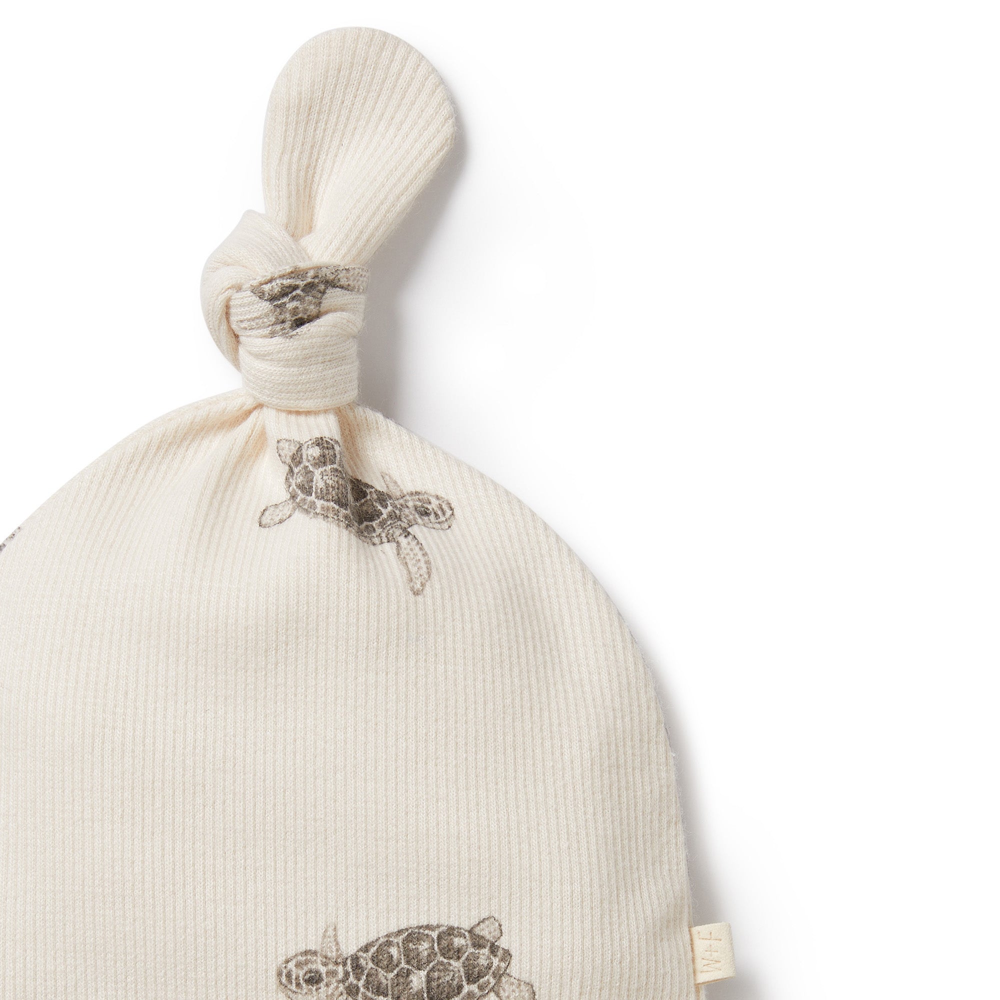 Tiny Turtle Organic Knot Hat