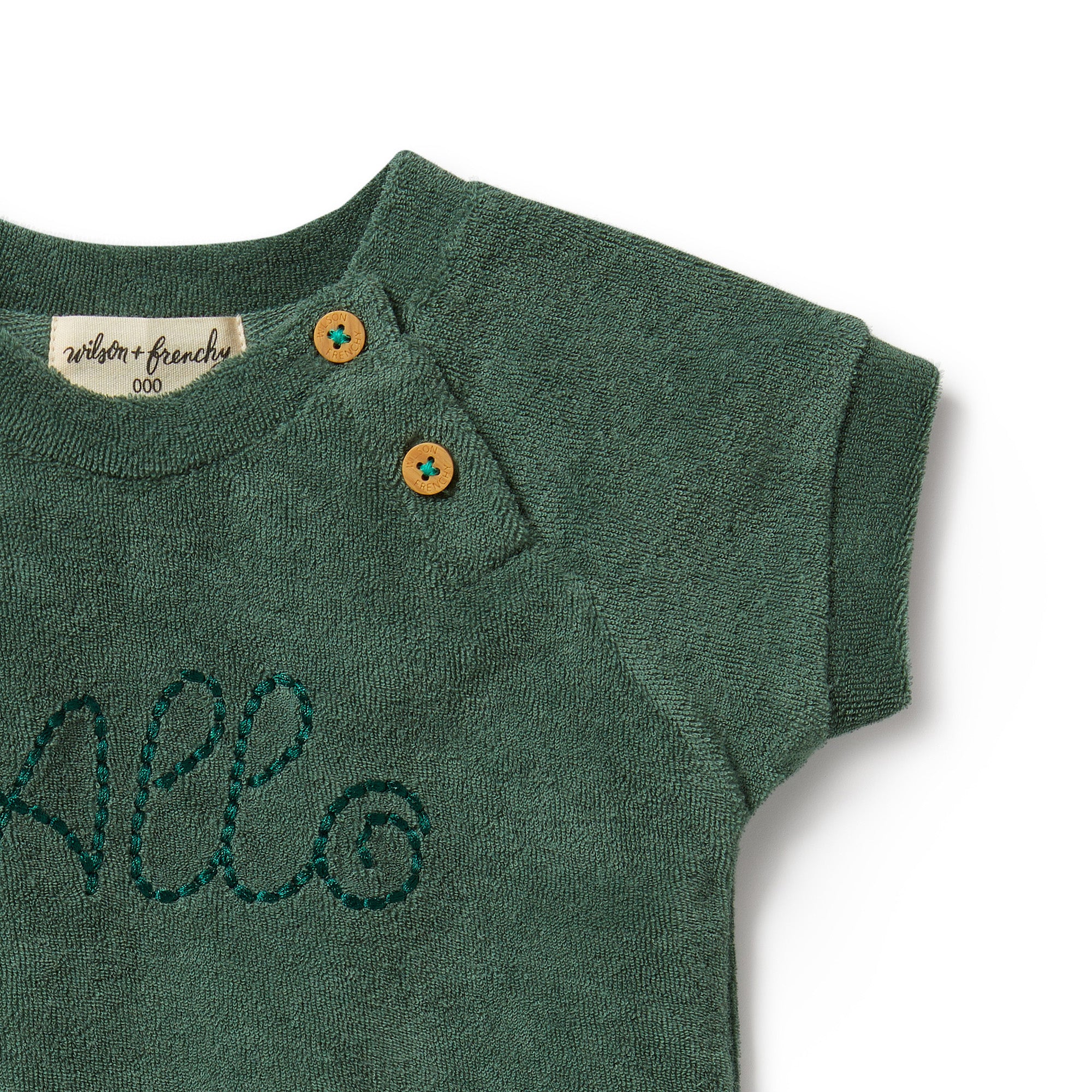 Wilson and Frenchy Allo Organic Terry Sweat
