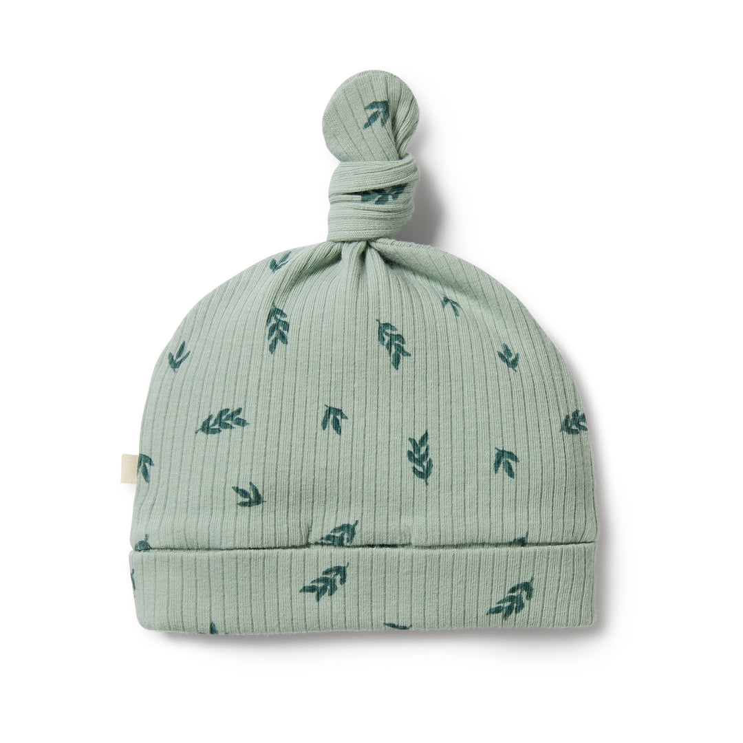 Wilson and Frenchy Falling Leaf Organic Rib Knot Hat