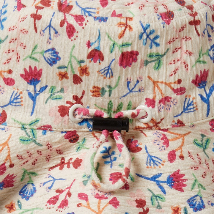 Wilson and Frenchy Tropical Garden Crinkle Sunhat
