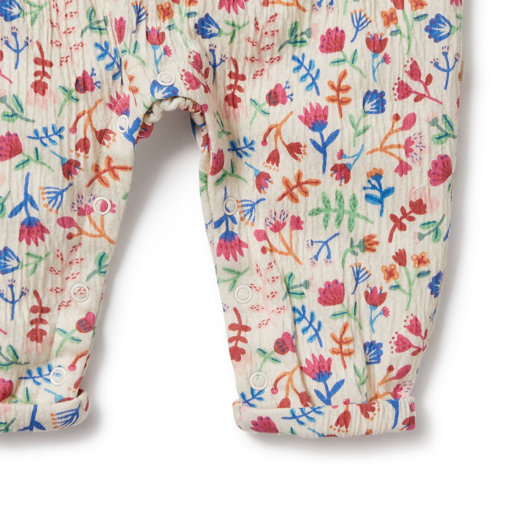 Tropical Garden Crinkle Jumpsuit
