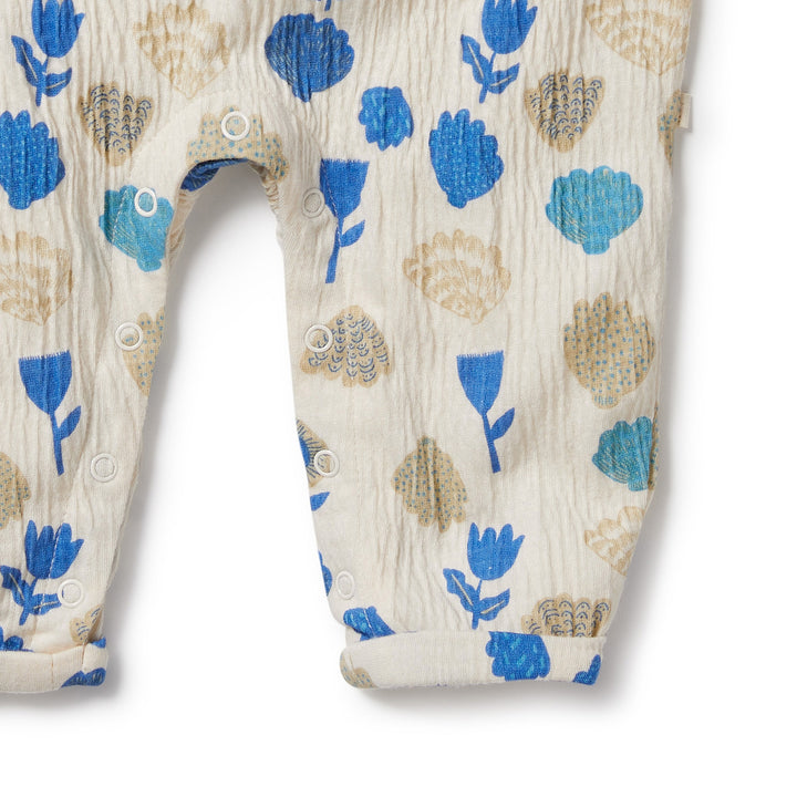 Wilson and Frenchy Ocean Breeze Crinkle Jumpsuit