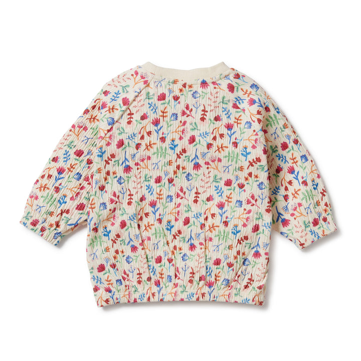 Wilson and Frenchy Tropical Garden Crinkle Sweat